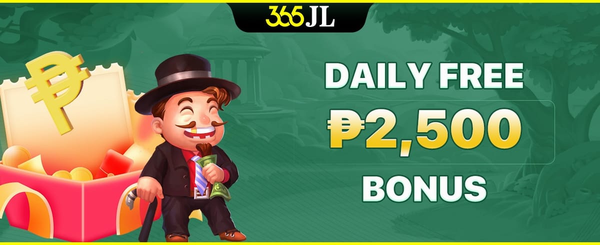 Daily ₱2,500 Bonus banner